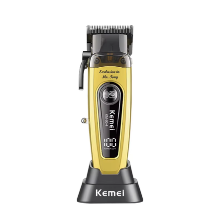 Cortadora De Pelo Kemei Km904 Profesional 11.500rpm Dorado