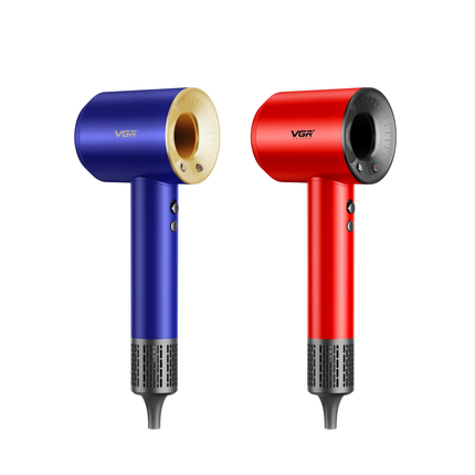 Vgr V-445 Secador De Pelo Profesional 110.000 Rpm Silencioso Azul