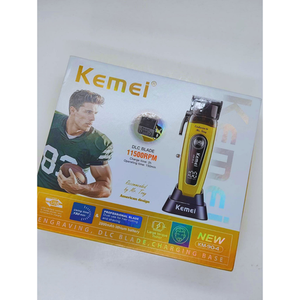 Cortadora De Pelo Kemei Km904 Profesional 11.500rpm Dorado