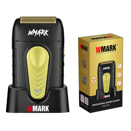 Afeitadora Wmark Inalambrica Profesional Ng-938 Con Base Negro