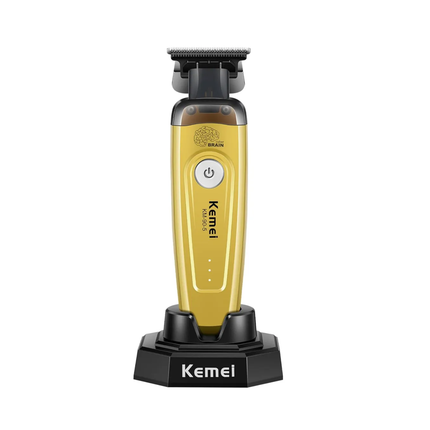 Kemei Combo Profesional Clipper KM 90-4 + Trimmer KM 90-5 Dorada