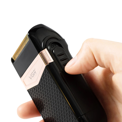 Rasuradora Afeitadora de Pelo Shaver VGR V-331 Negro Textura