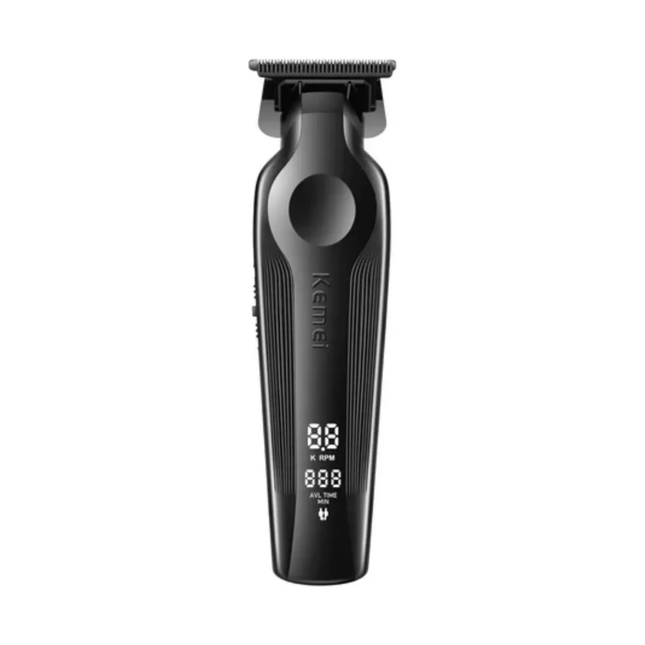 Maquina Patillera Trimmer Recargable Kemei Km-264 Negro