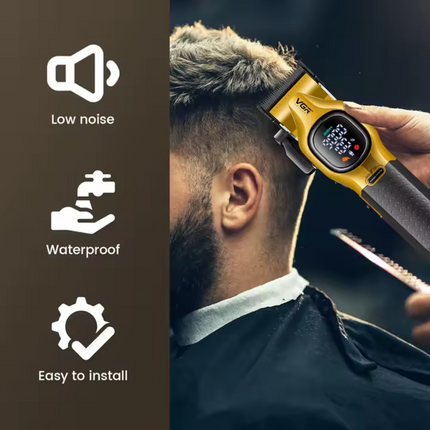 Maquina Corta Pelo Barba Clipper Vgr V-886c Profesional
