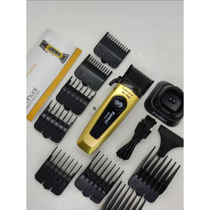 Cortadora De Pelo Kemei Km904 Profesional 11.500rpm Dorado