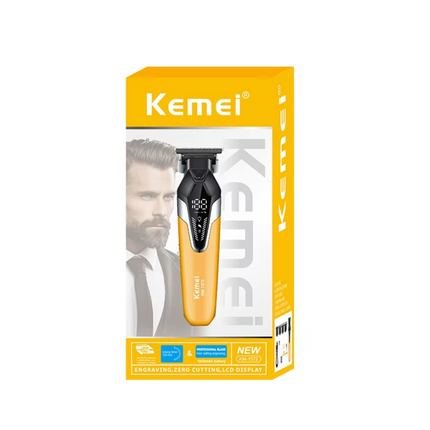 Maquina Patillera Trimmer Kemei Recargable Km-1572