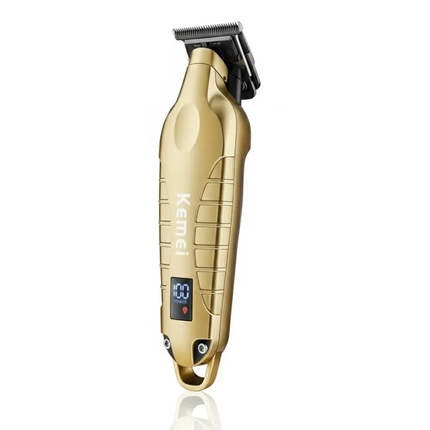 Combo Kemei 90-4 Cortadora 11500 Rpm Y Km 2293 + Shaver T389 Dorado