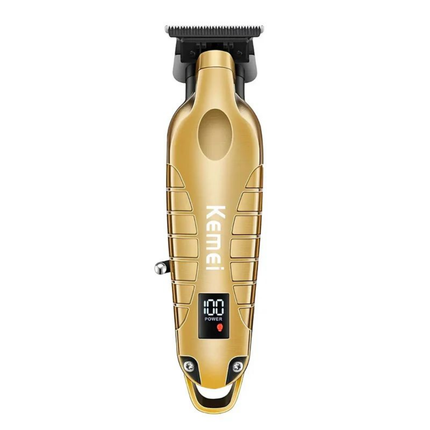Combo Kemei 90-4 Cortadora 11500 Rpm Y Km 2293 + Shaver T389 Dorado
