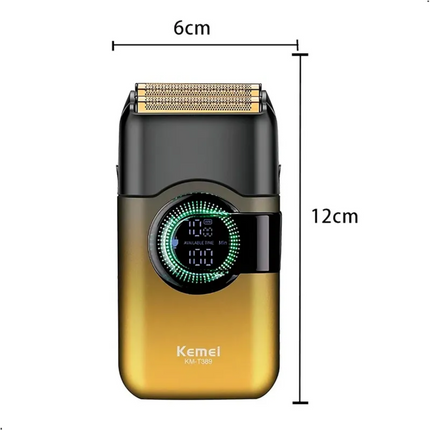 Kemei Km-t389 Afeitadora Eléctrica 7500 Rpm Con Pantalla Led