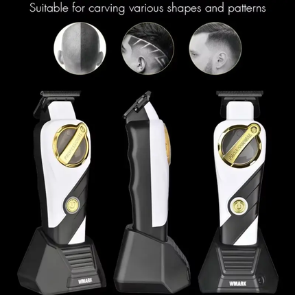 Trimmer Profesional Inalámbrica WMARK NG-9213W Color Blanco