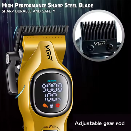 Maquina Corta Pelo Barba Clipper Vgr V-886c Profesional