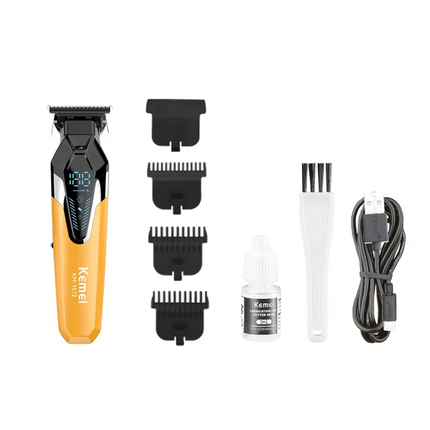 Maquina Patillera Trimmer Kemei Recargable Km-1572