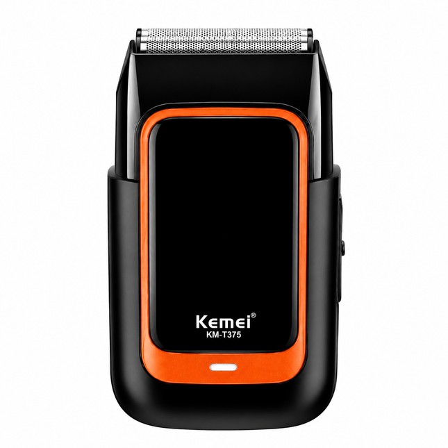 Kemei KM-T375 Afeitadora Eléctrica Profesional 7000 RPM IPX5 Recargable