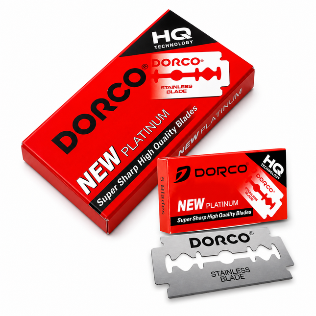 120 Hoja De Afeitar Para Navajas Navajin Dorco Rojo