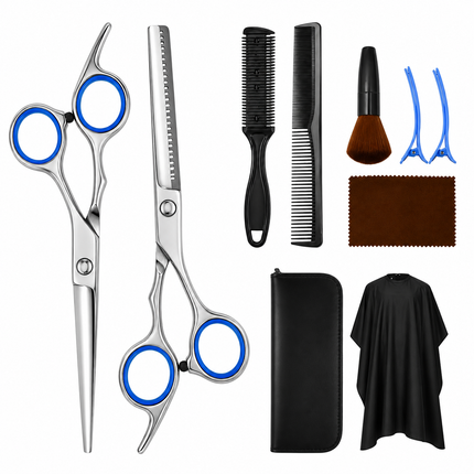 Kit Profesional de Barbería VGR Completo | Clipper V-654 + Trimmer V-996 + Shaver V-331 + Accesorios Premium